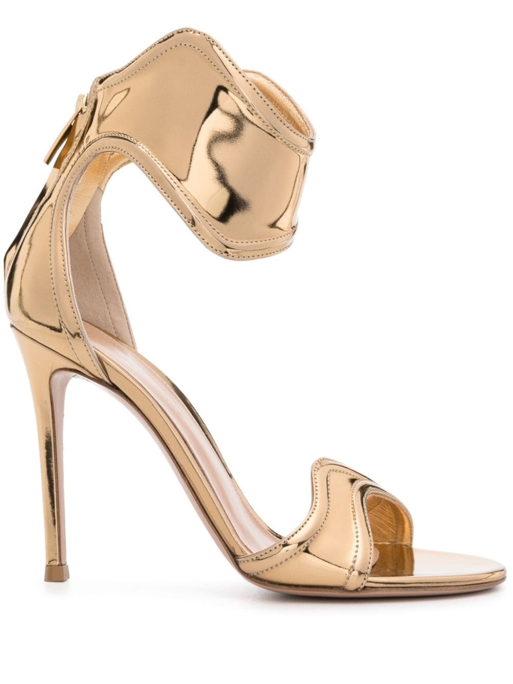 Lucrezia 105mm metallic sandals - 1