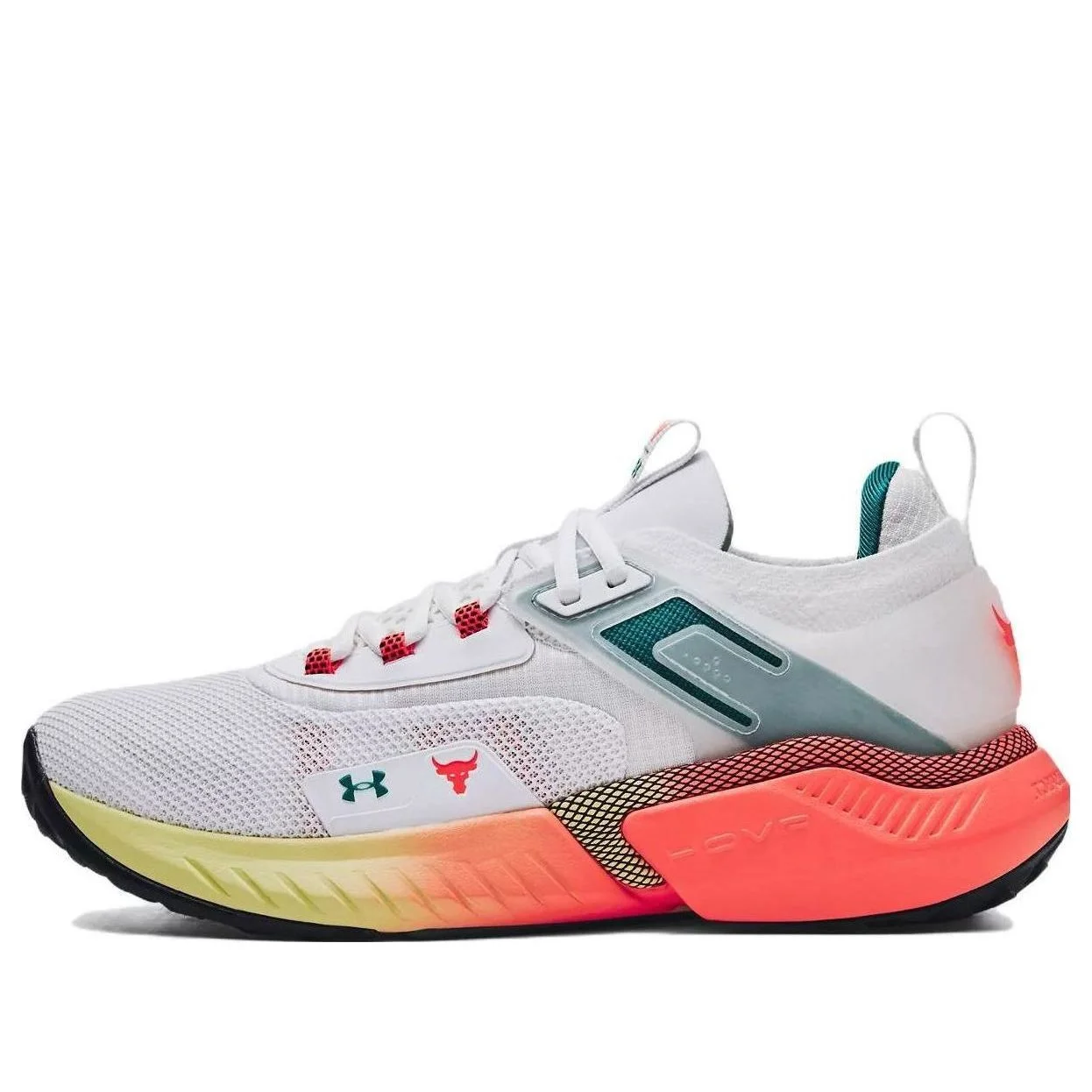 Under Armour Project Rock 5 'White After Burn' 3025435-104 - 1