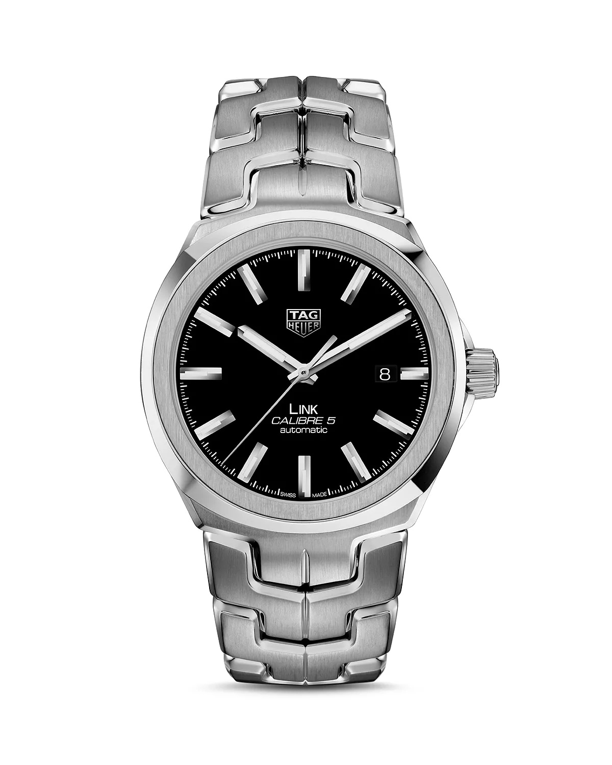 Link Calibre 5 Automatic Men's Steel Watch, 41mm - 1