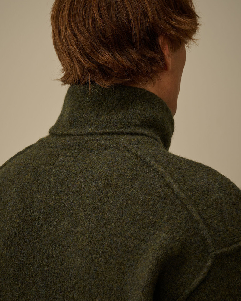 Extrafine Merino Wool Turtleneck Sweater 6