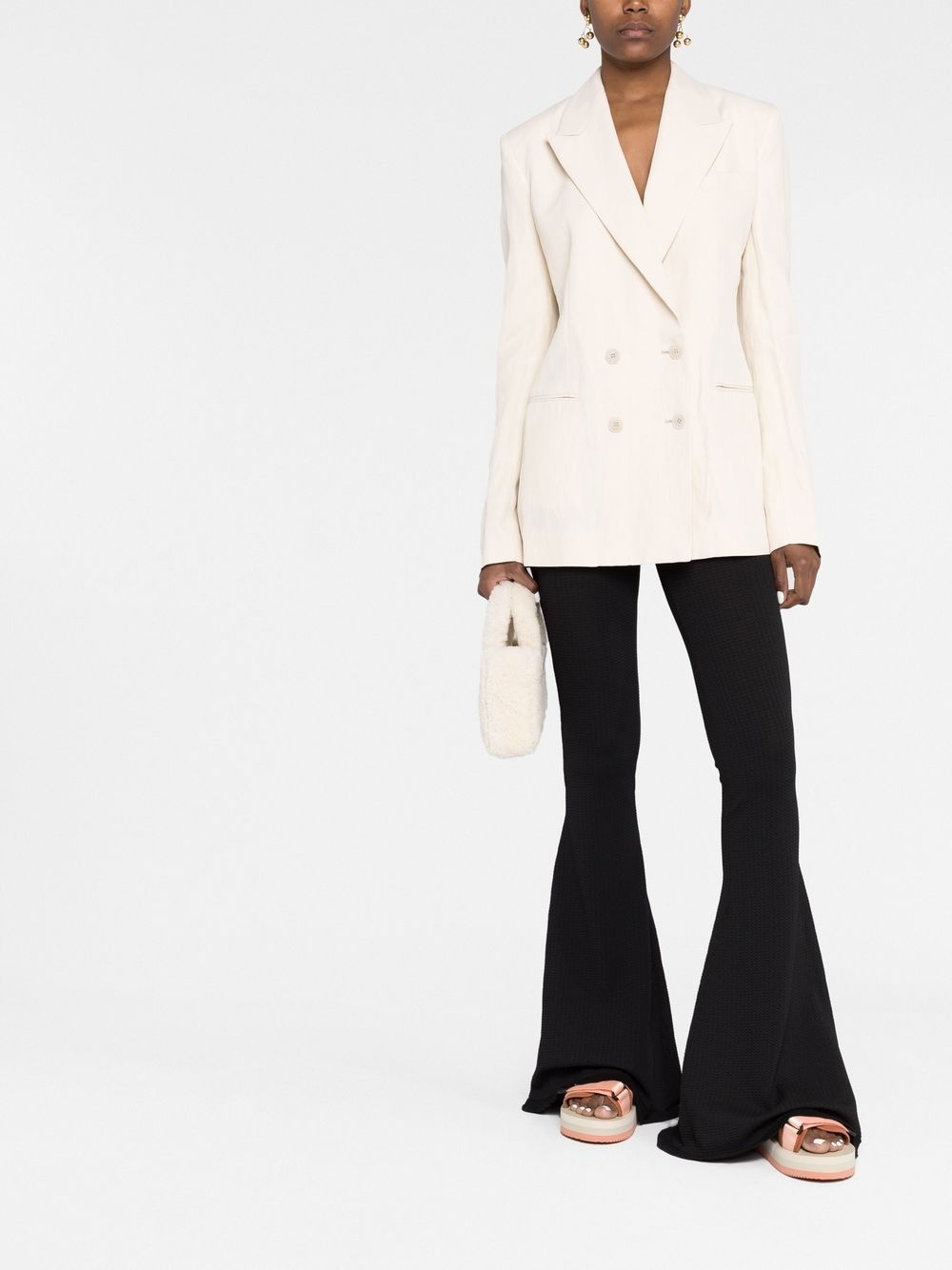double-breasted blazer jacket - 2
