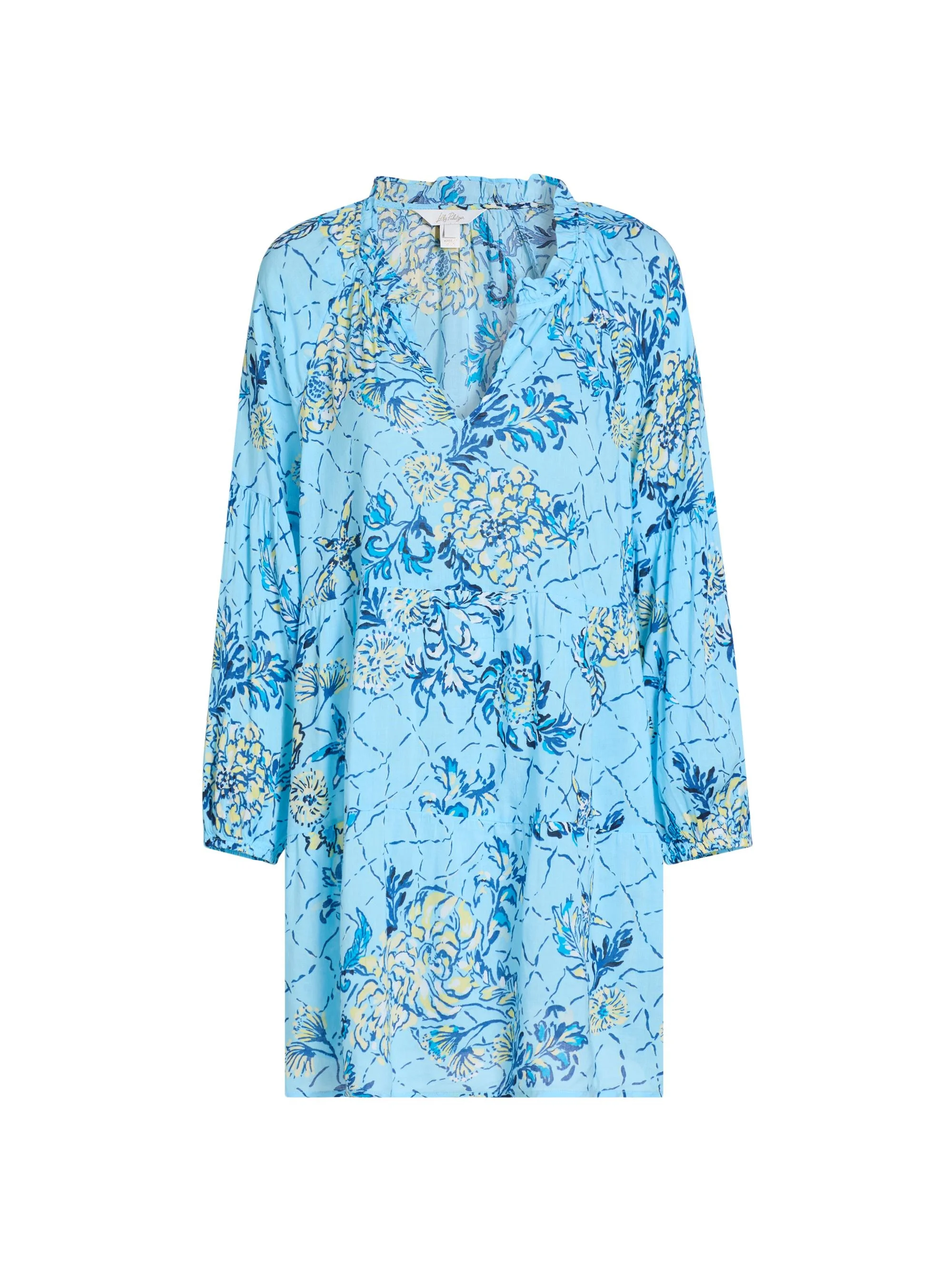 Women's Davian Bellevue Breakers Beach Cover-Up - Blue Multi - 1