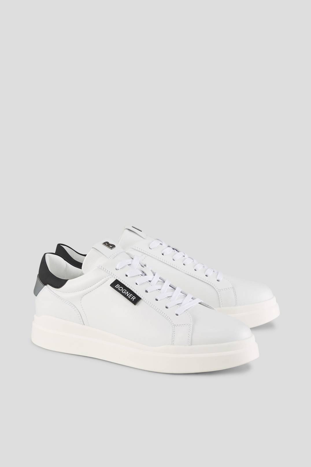 SARAJEVO SNEAKERS IN WHITE/BLACK - 3