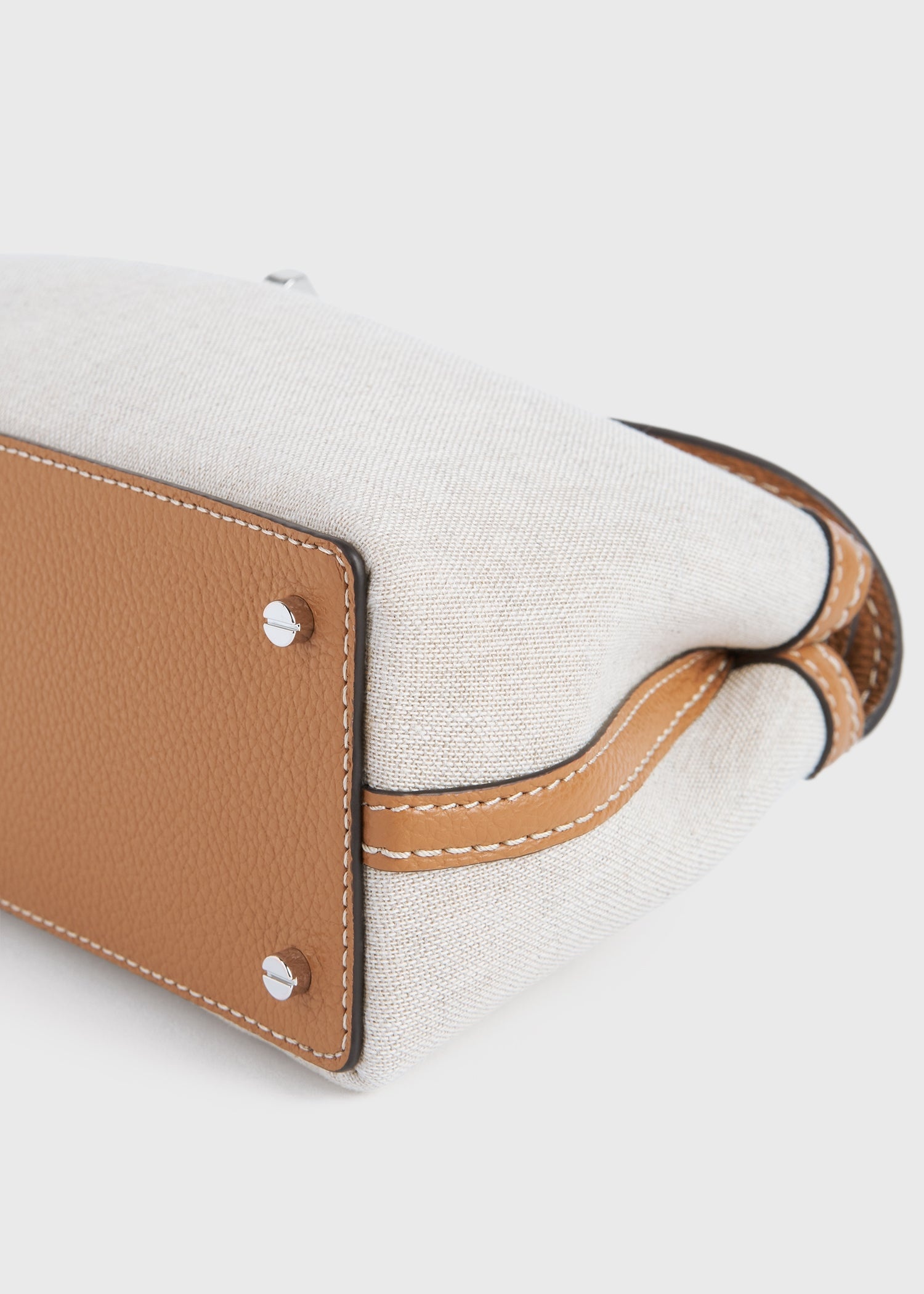 T-Lock clutch ecru/tan - 8