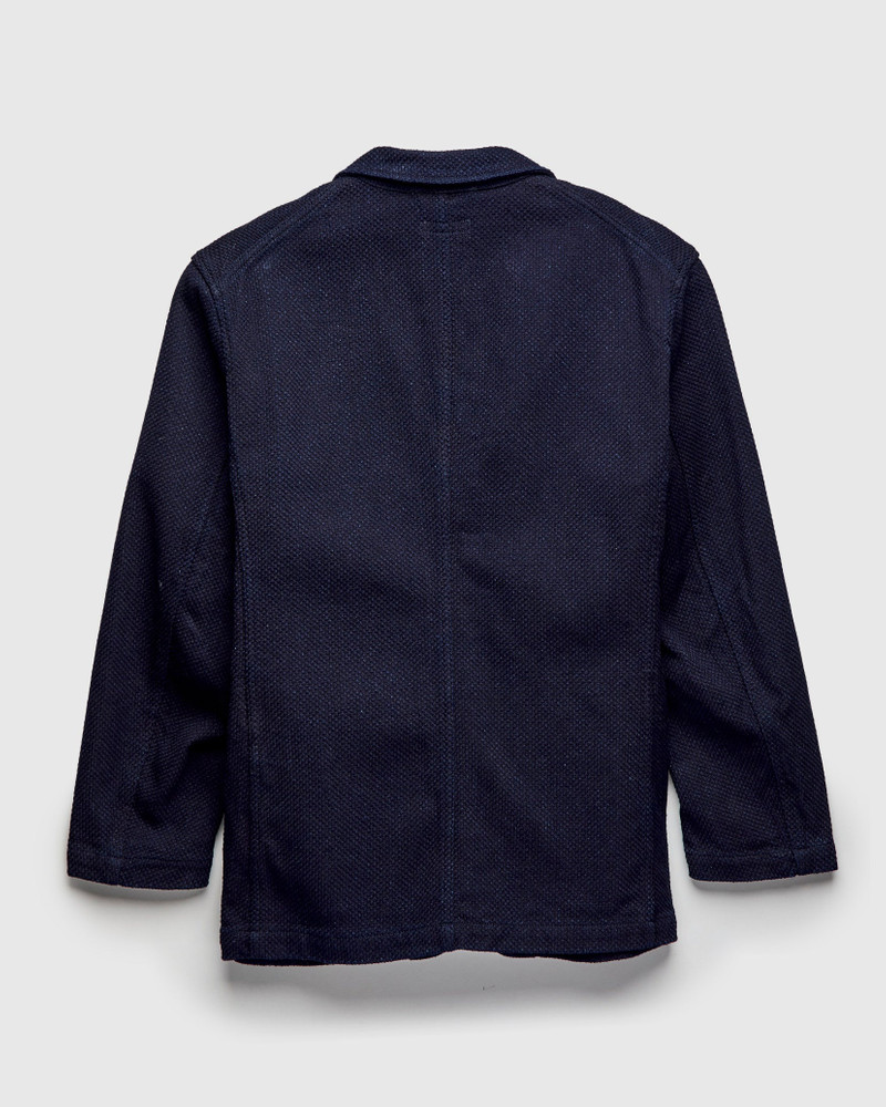 "No-Gi" Bedford Jacket in Indigo Heavyweight Sashiko 3