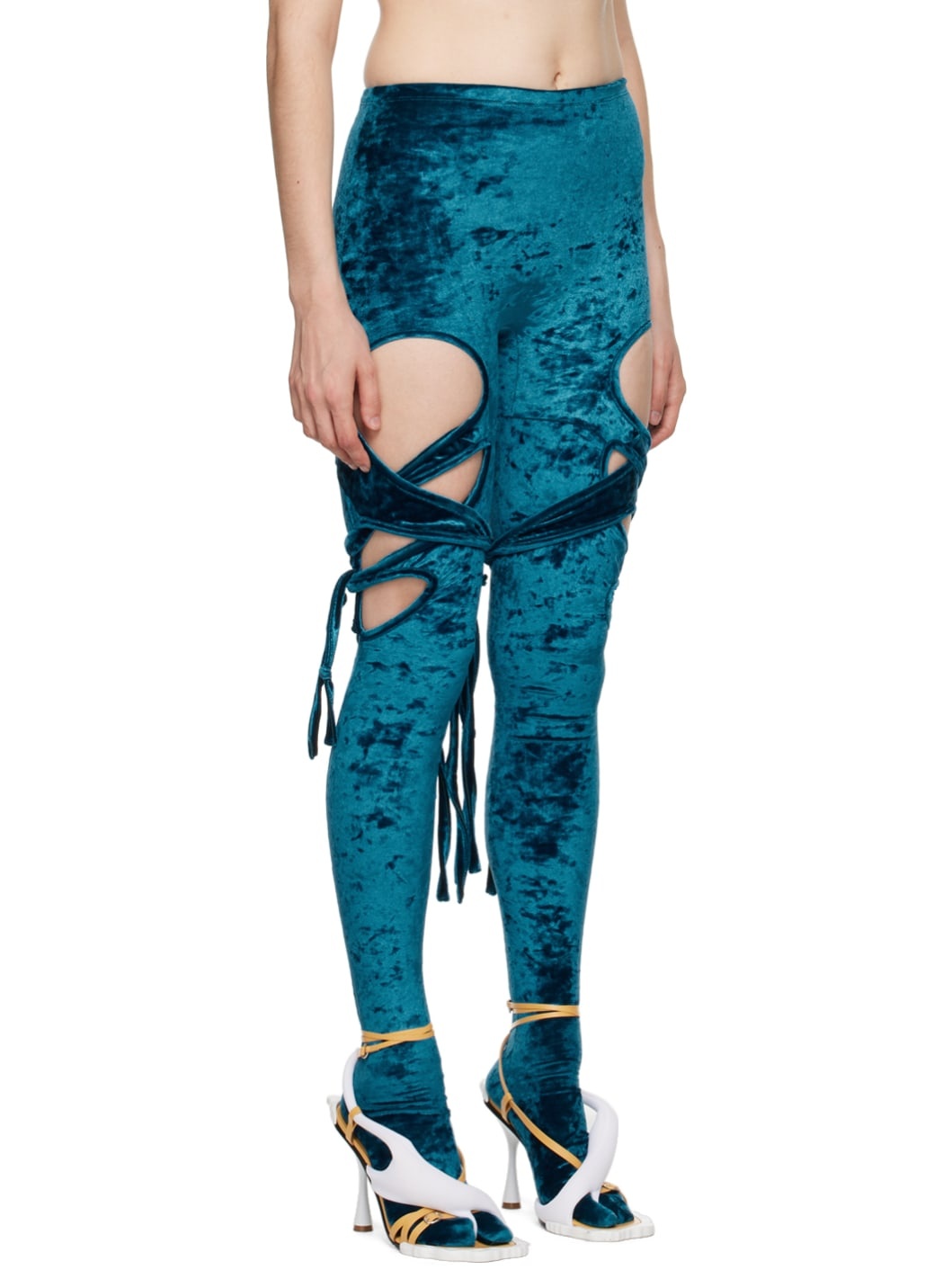 Blue Tabi Leggings - 2
