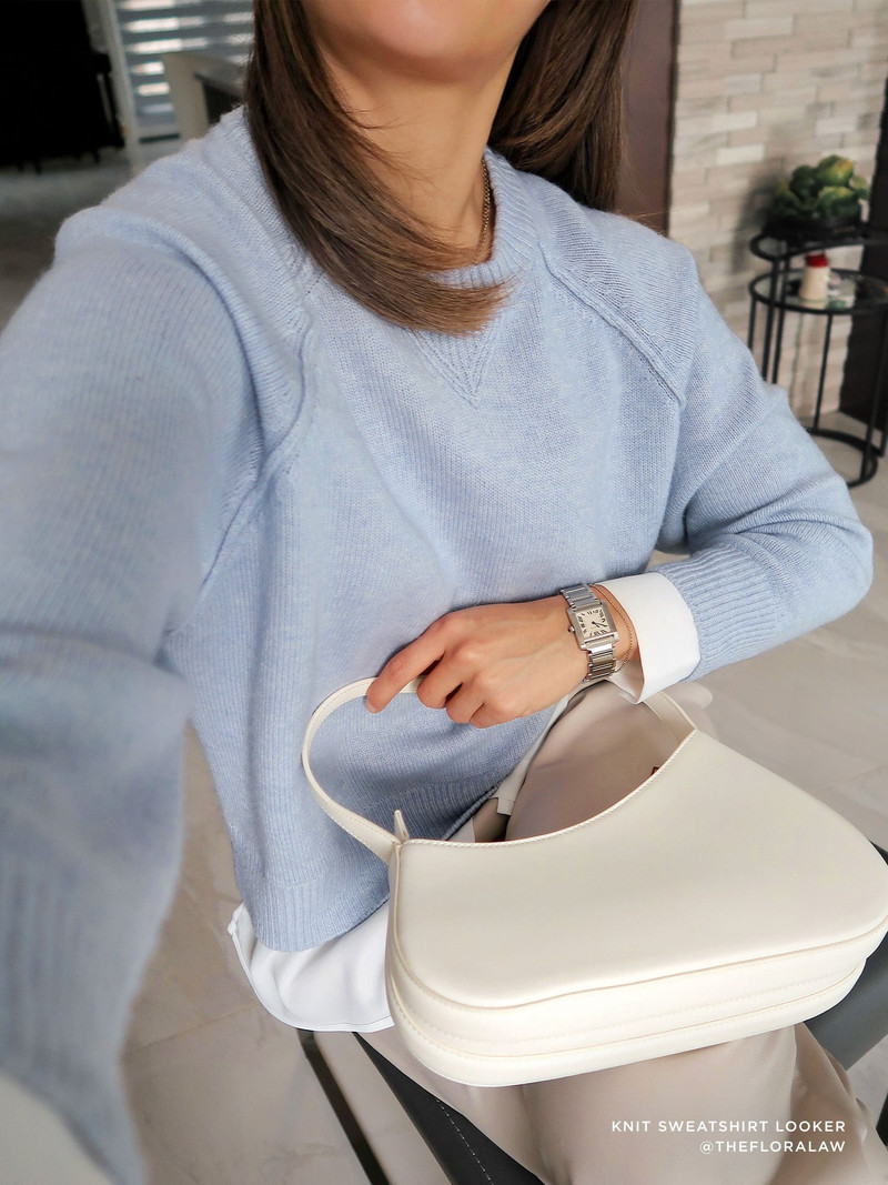 The Knit Sweatshirt Looker 9