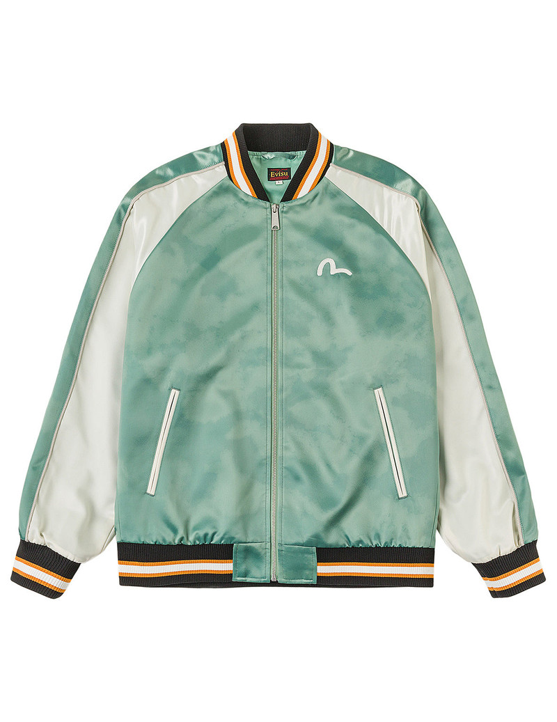 EVISU Treasure Hunt Faded Souvenir Jacket outlook