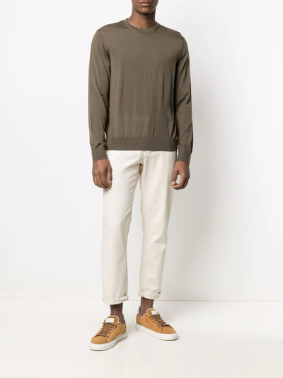 Z Zegna fine-knit wool jumper outlook