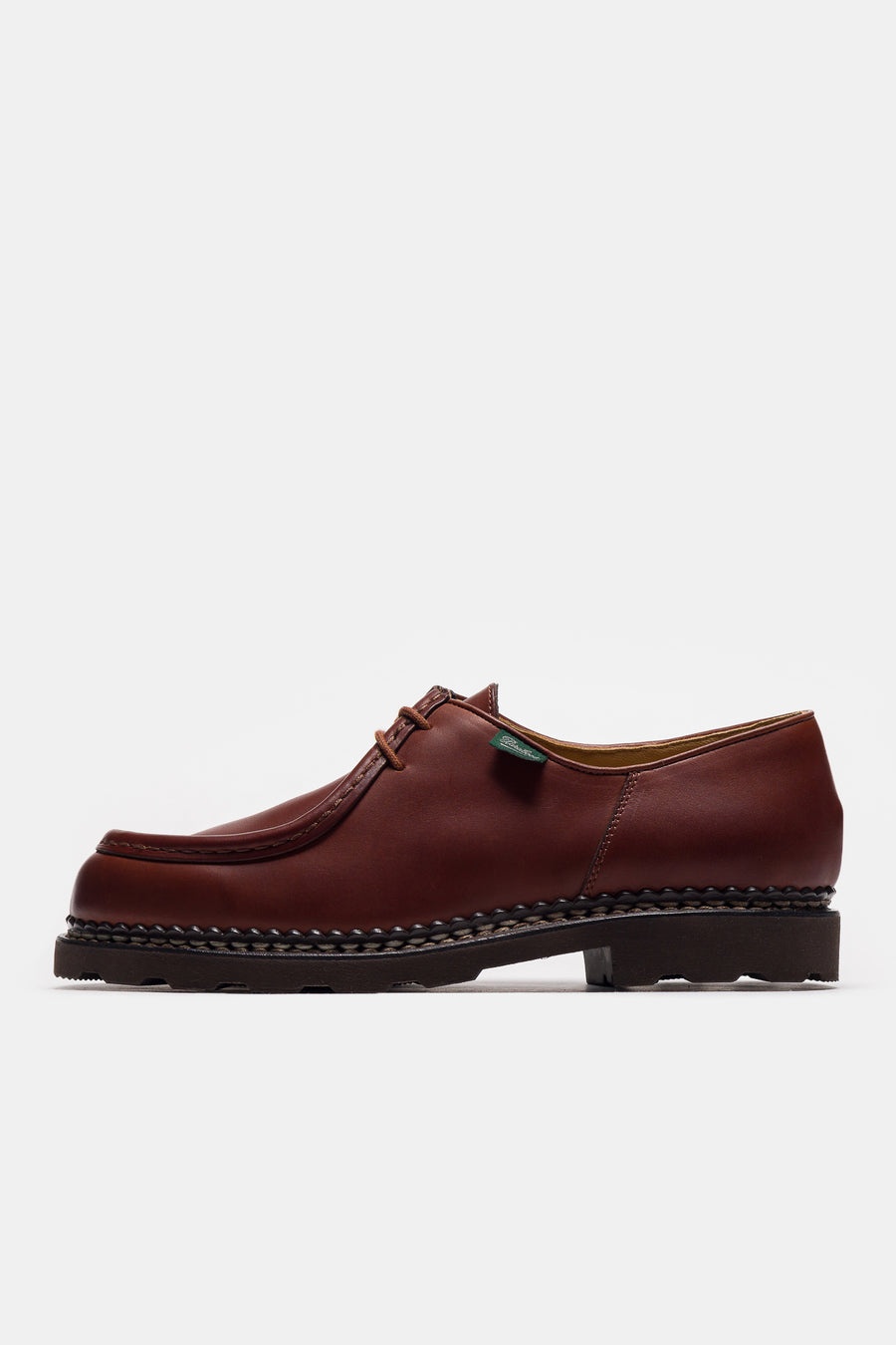 Michael Moc Lace-Up Shoe in Maroon - 1