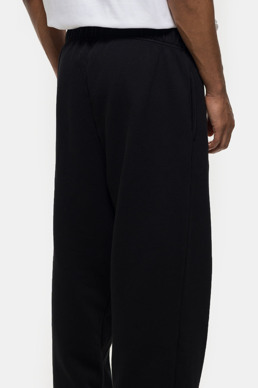 Cropped Relaxed  Pant in Jet Black - 5