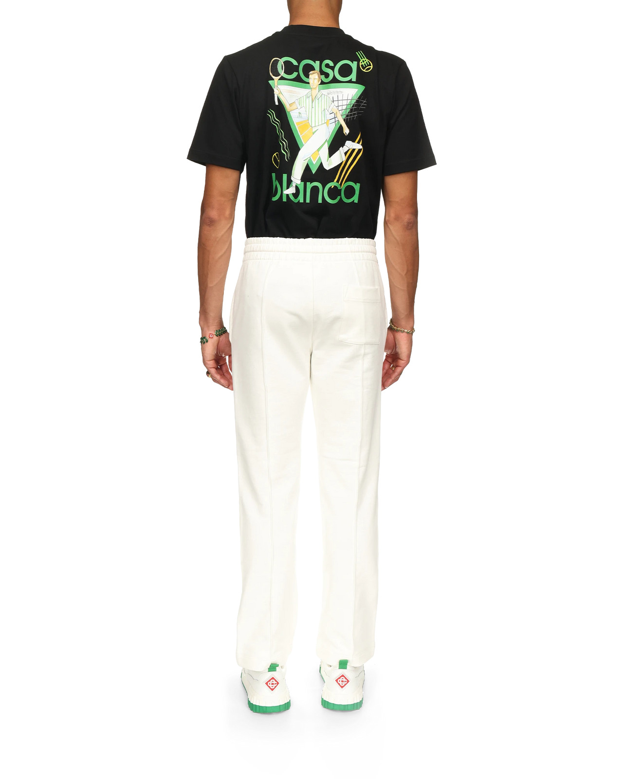 Laurel Panelled Sweatpants | Casablanca Paris - 4