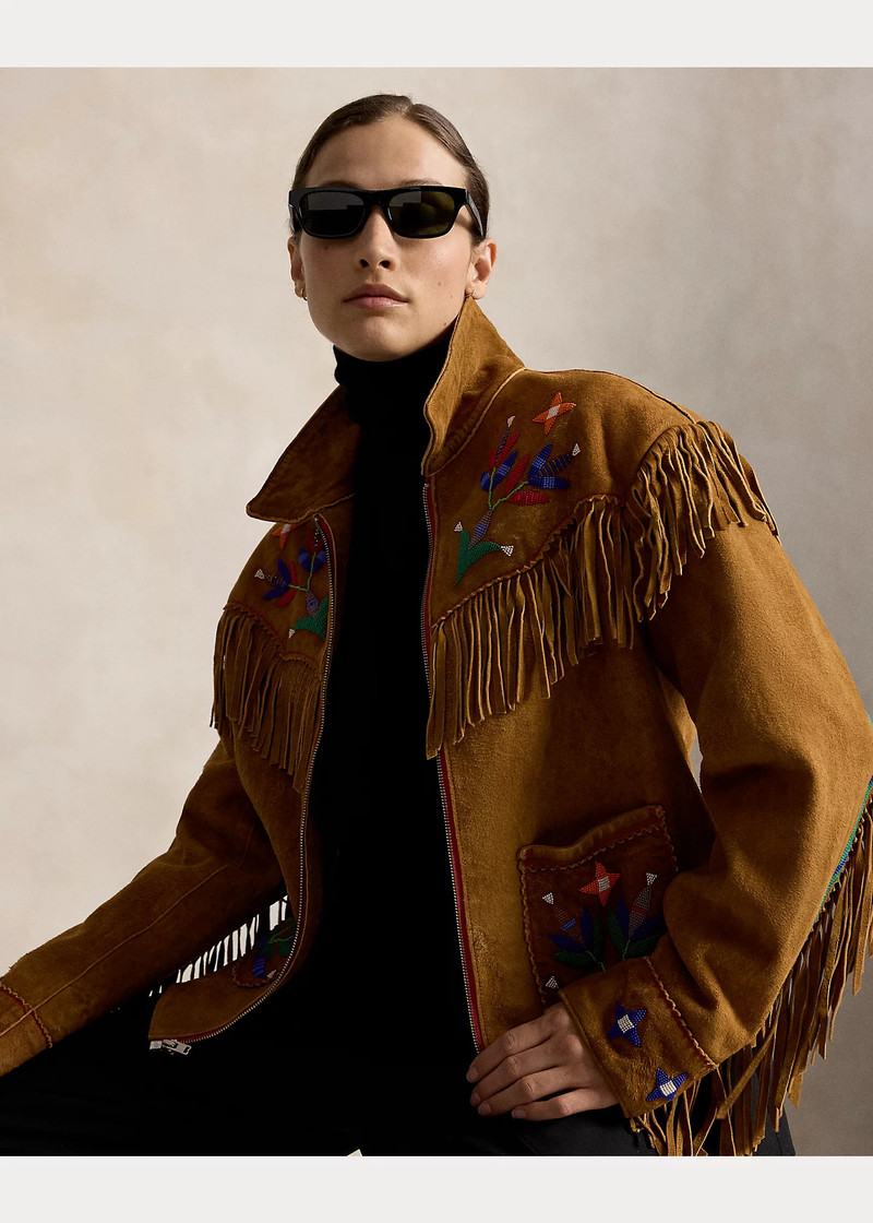 PRL x TÓPA Standing Sage Fringe Jacket 5