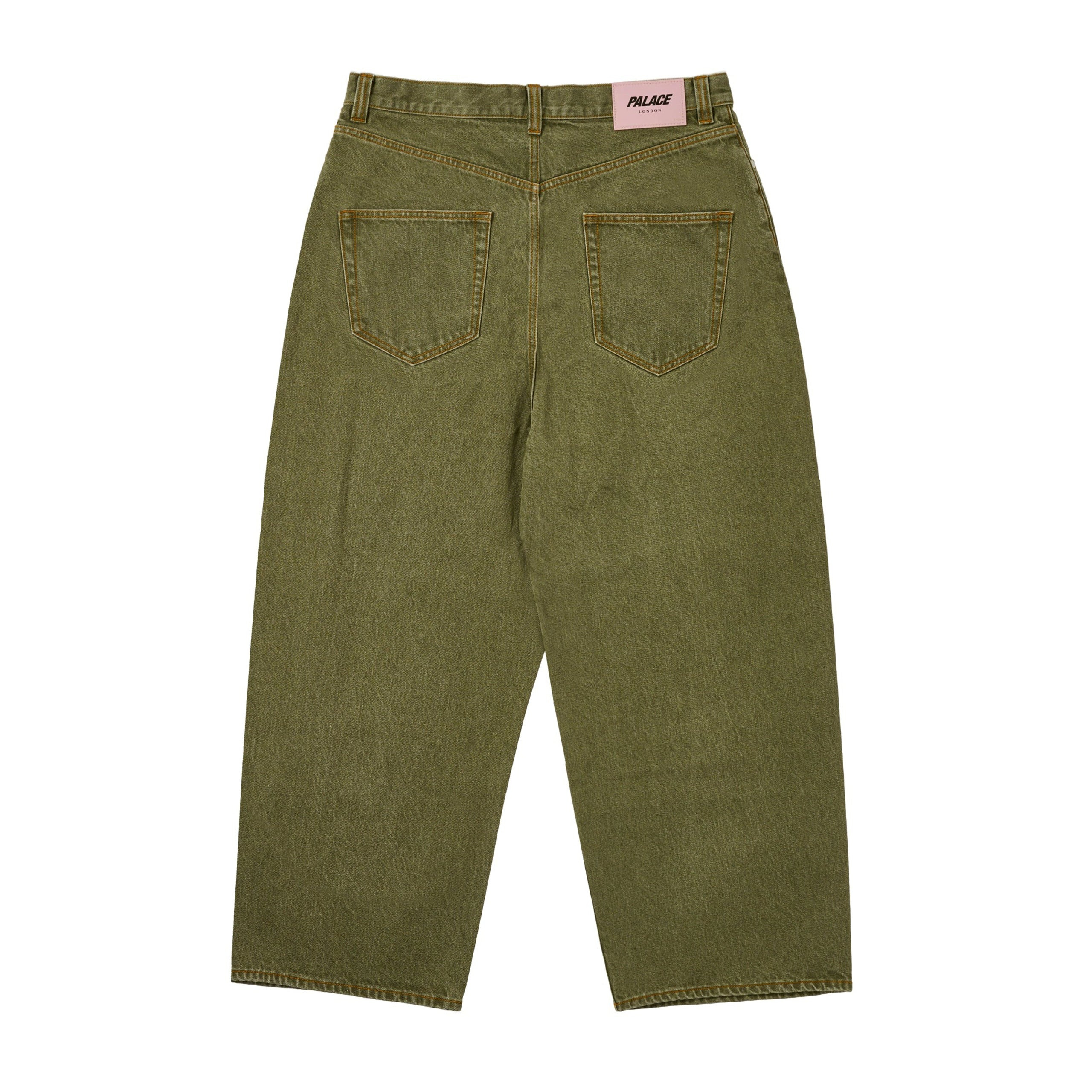 P100 SUPER BAGGY JEAN THE DEEP GREEN - 2
