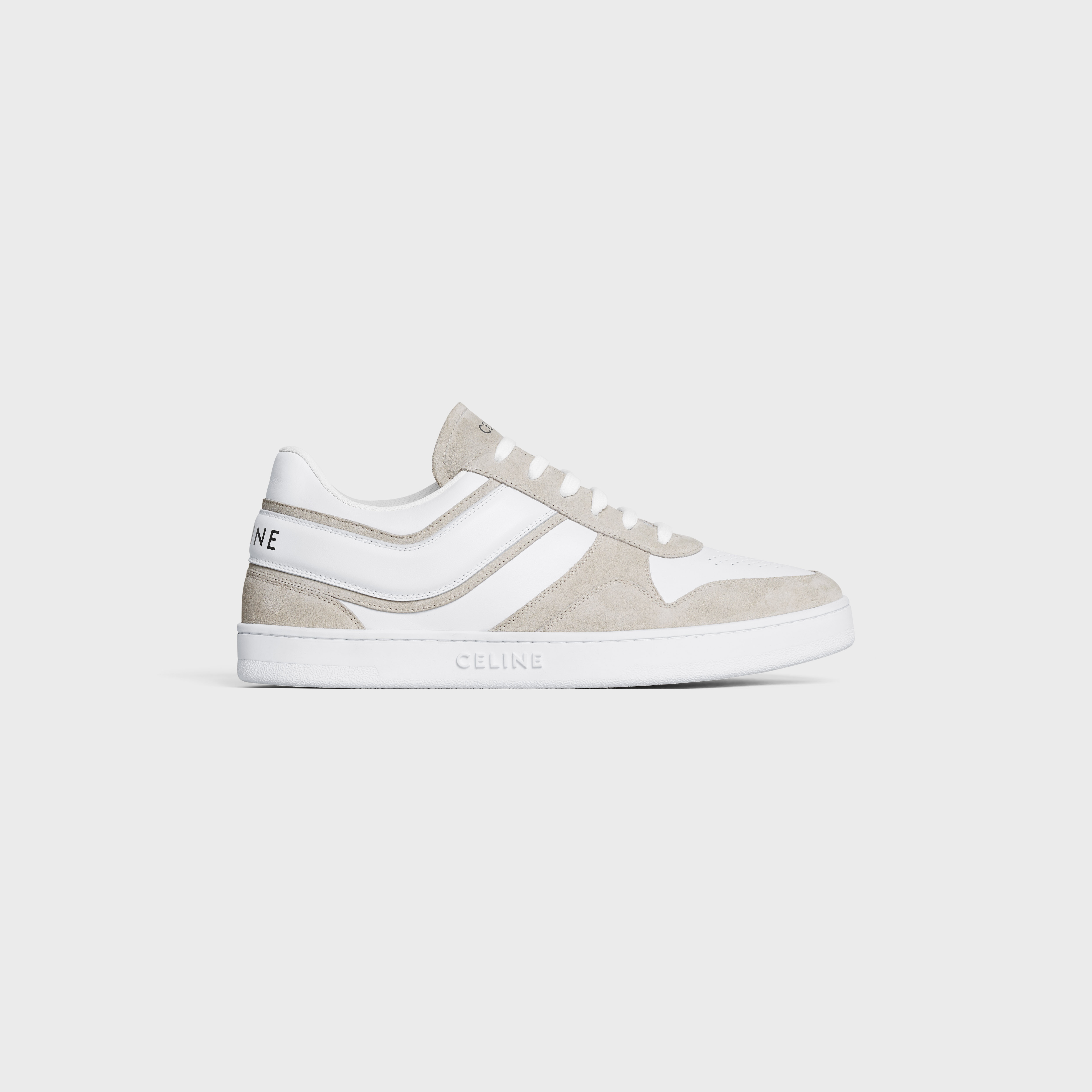 CELINE TRAINER LOW LACE-UP SNEAKER スニーカー CELINE CELINE TRAINER LOW LACE-UP SNEAKER in SUEDE CALFSKIN