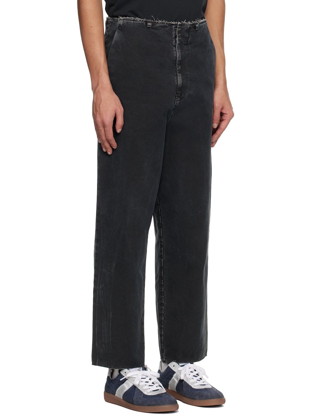 Black Faded Jeans - 2