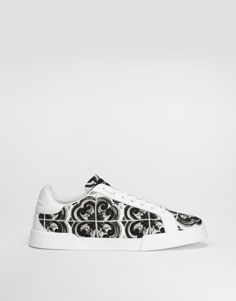 Majolica-print Portofino light strobel sneaker 1