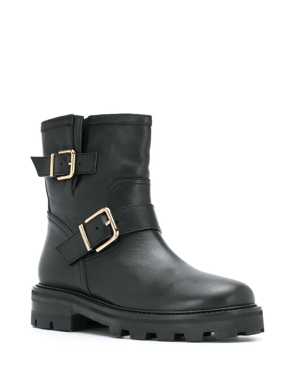 Youth buckle ankle boots - 2