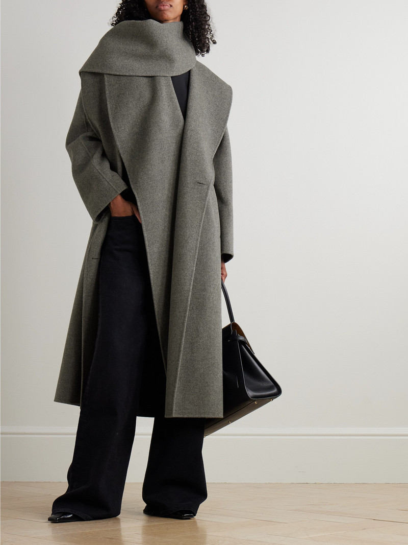 RÓHE Double-breasted Wool And Cashmere-blend Coat outlook