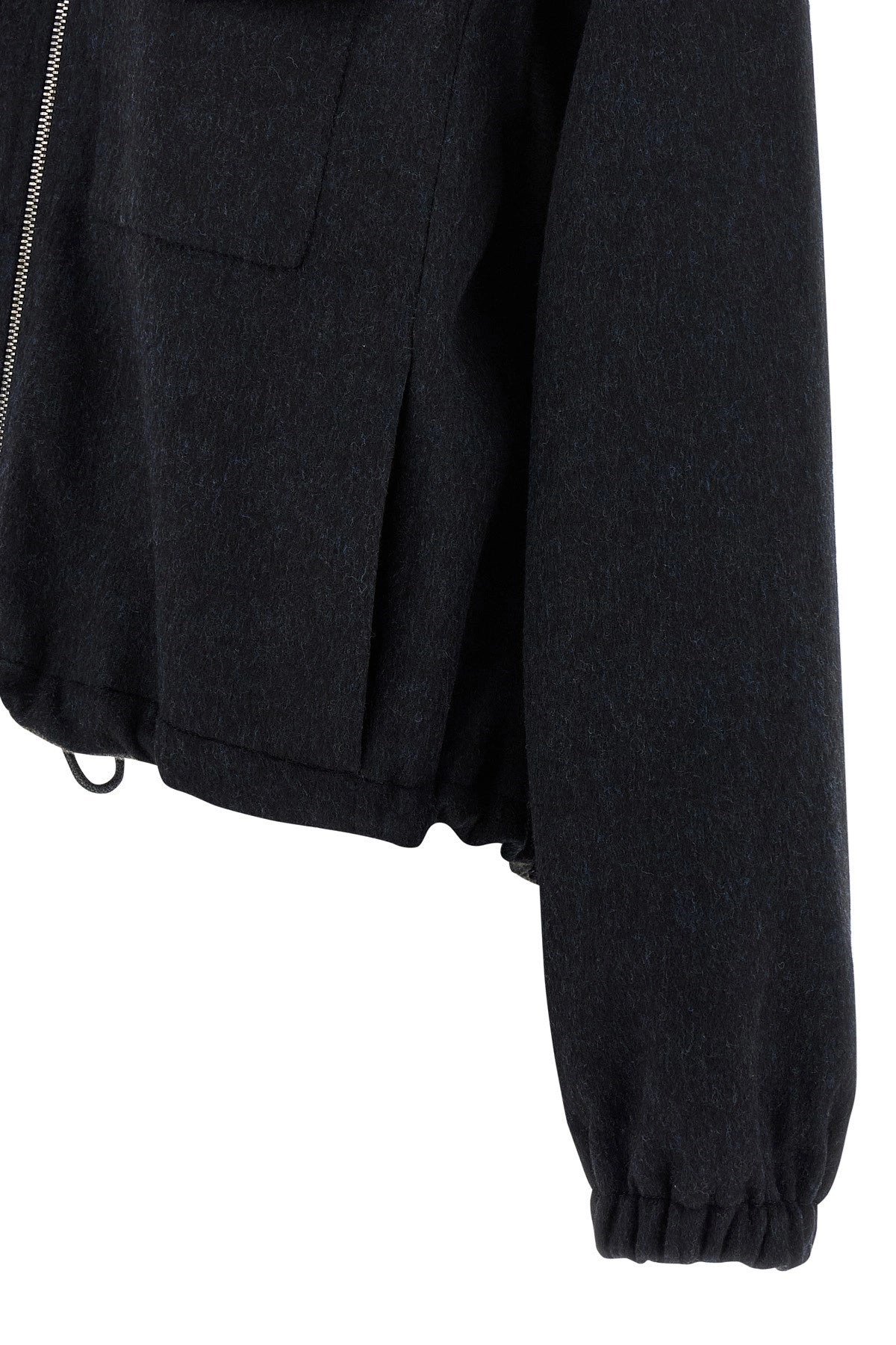 Brunello Cucinelli Women 'Shiny Zipper Pull' Bomber Jacket - 4