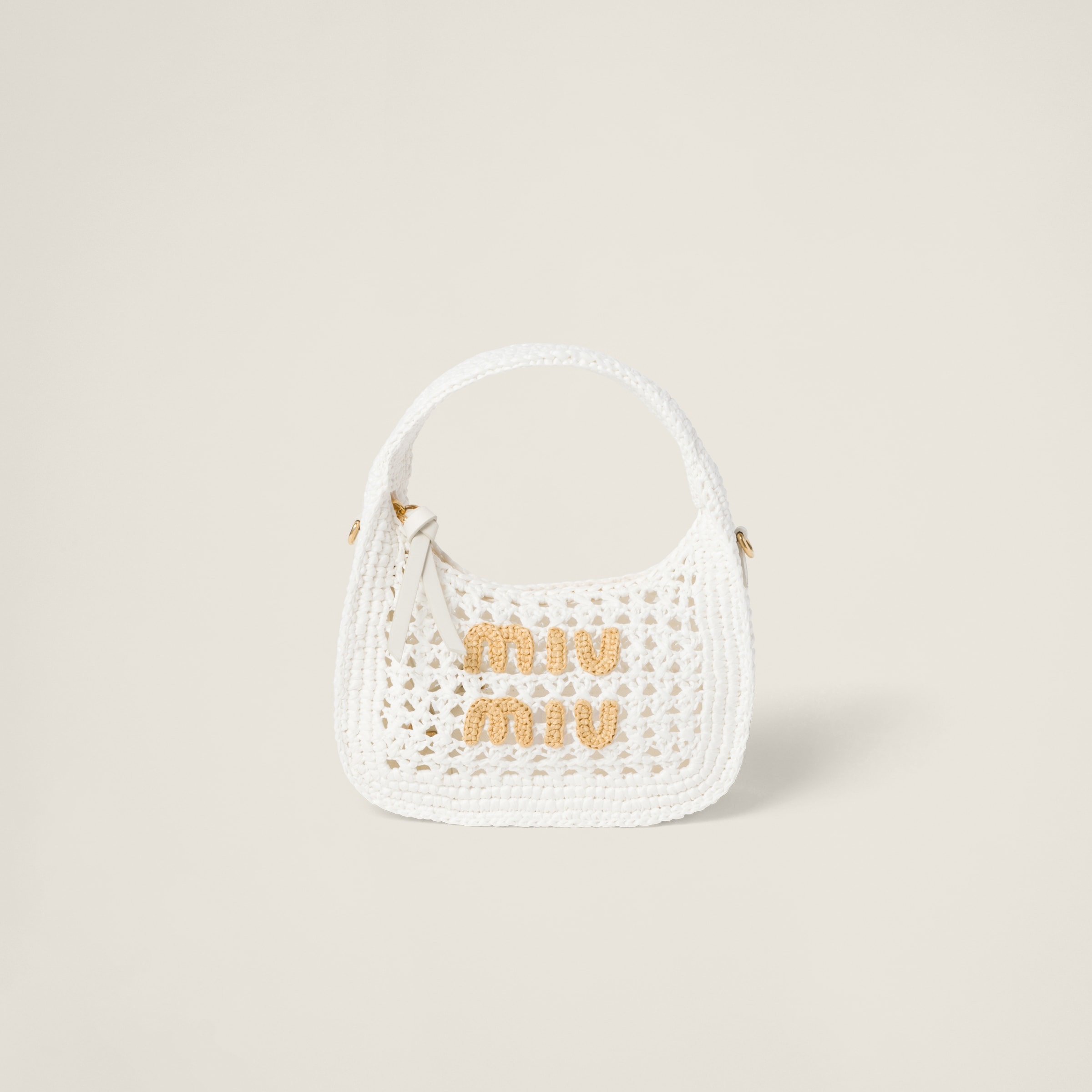 Wander woven fabric hobo bag - 1