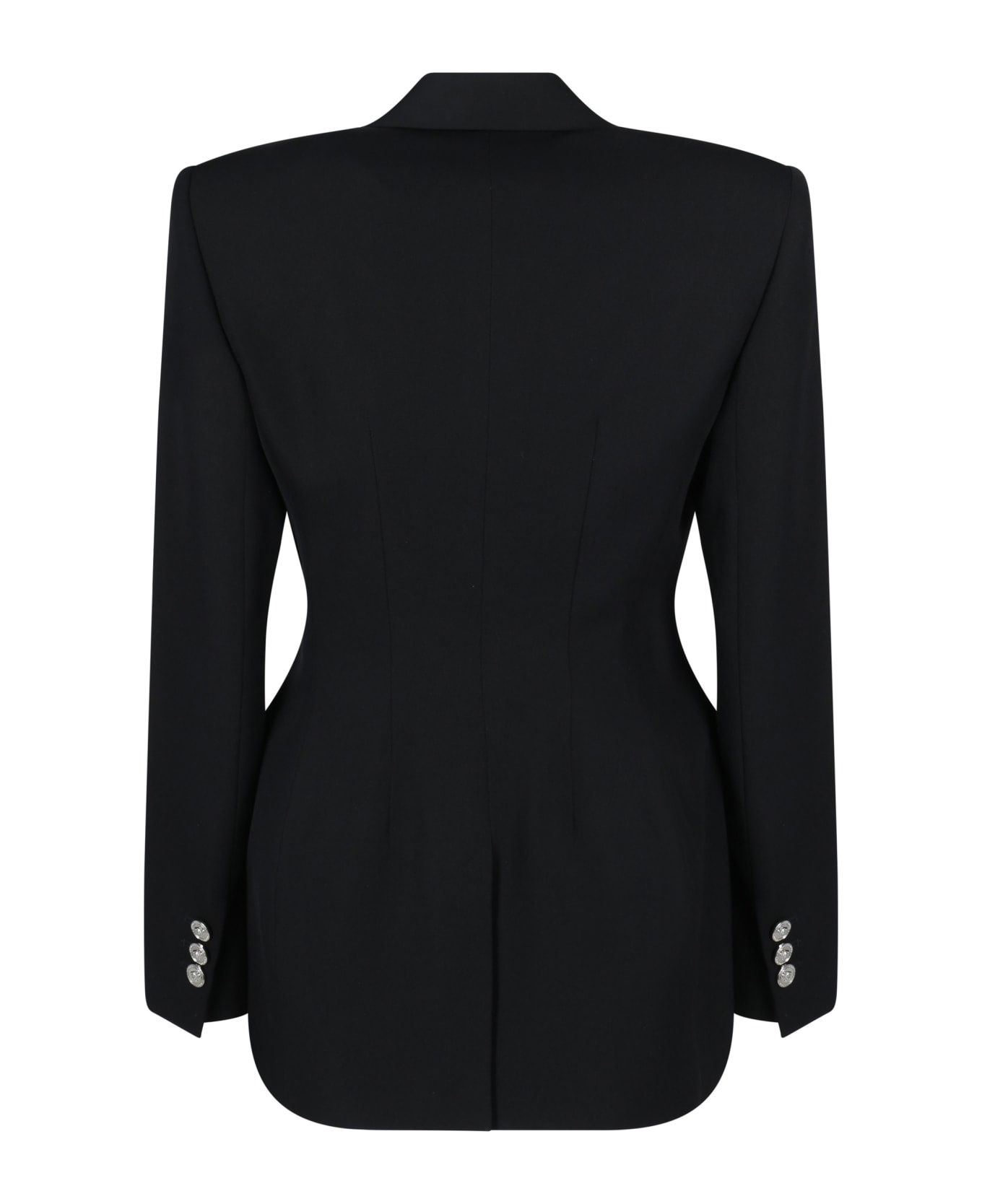 Wool Single-breasted Blazer - 2