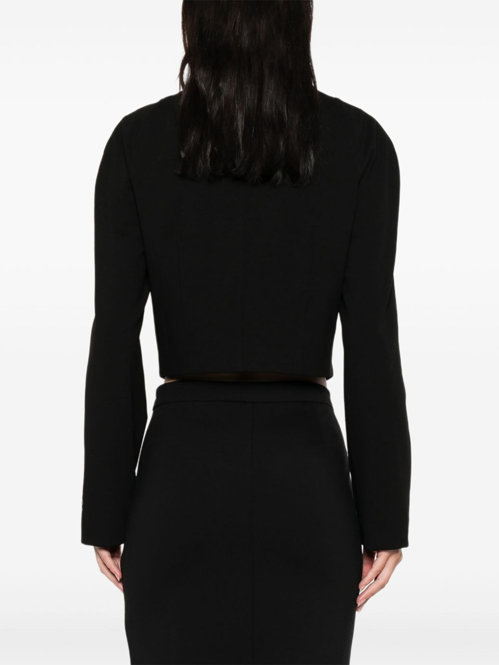 cropped jacket - 4