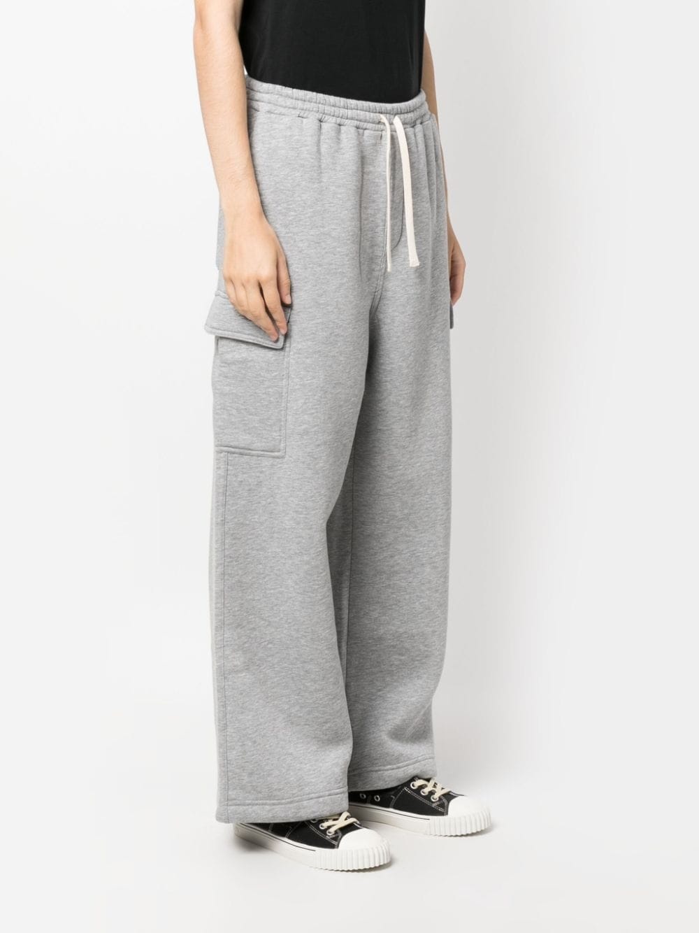 smiley-face track trousers - 3