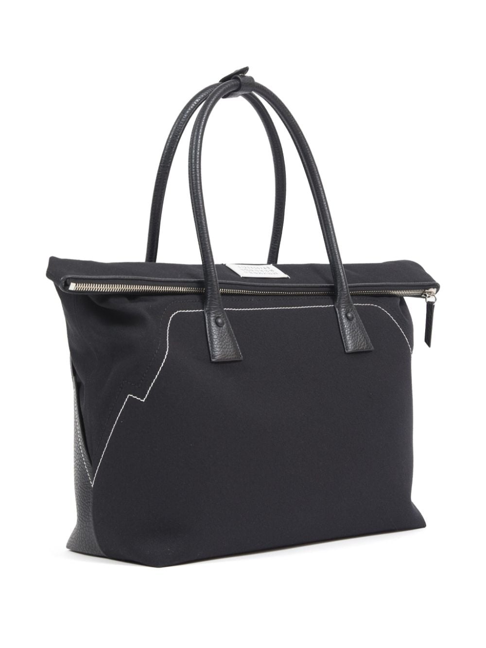 large 5AC leather tote bag - 5