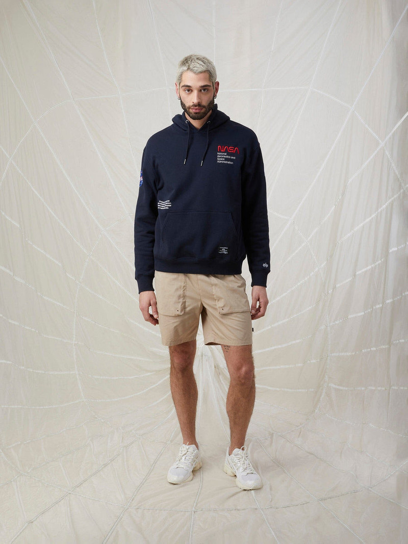 NASA WORM LOGO HOODIE 10