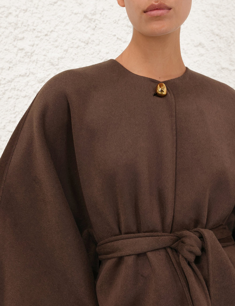 ILLUMINATE BELTED CAPE 5