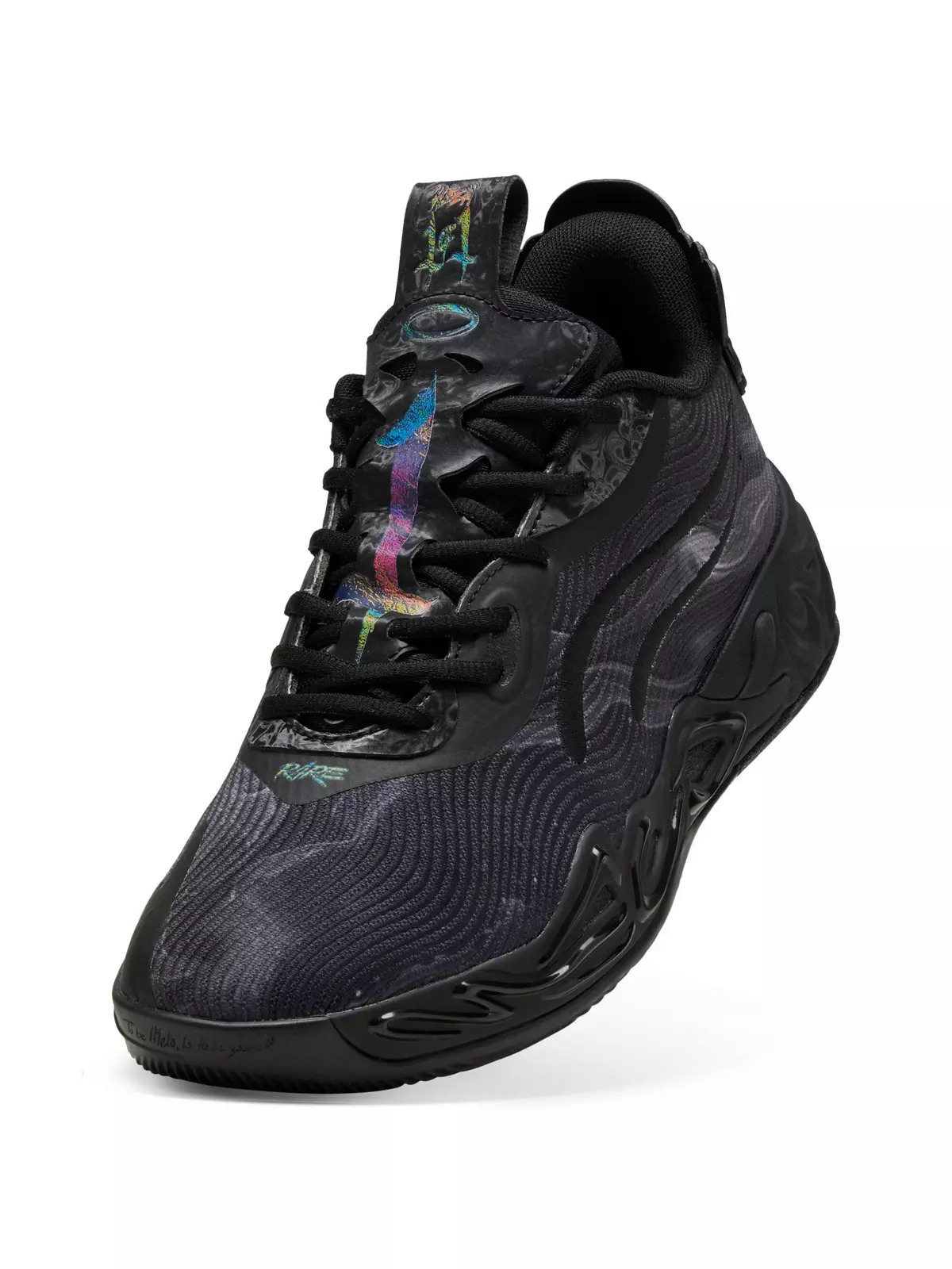 PUMA x LAMELO BALL MB.04 "Black/Dark Amethyst" Men's Basketball Shoe - 6
