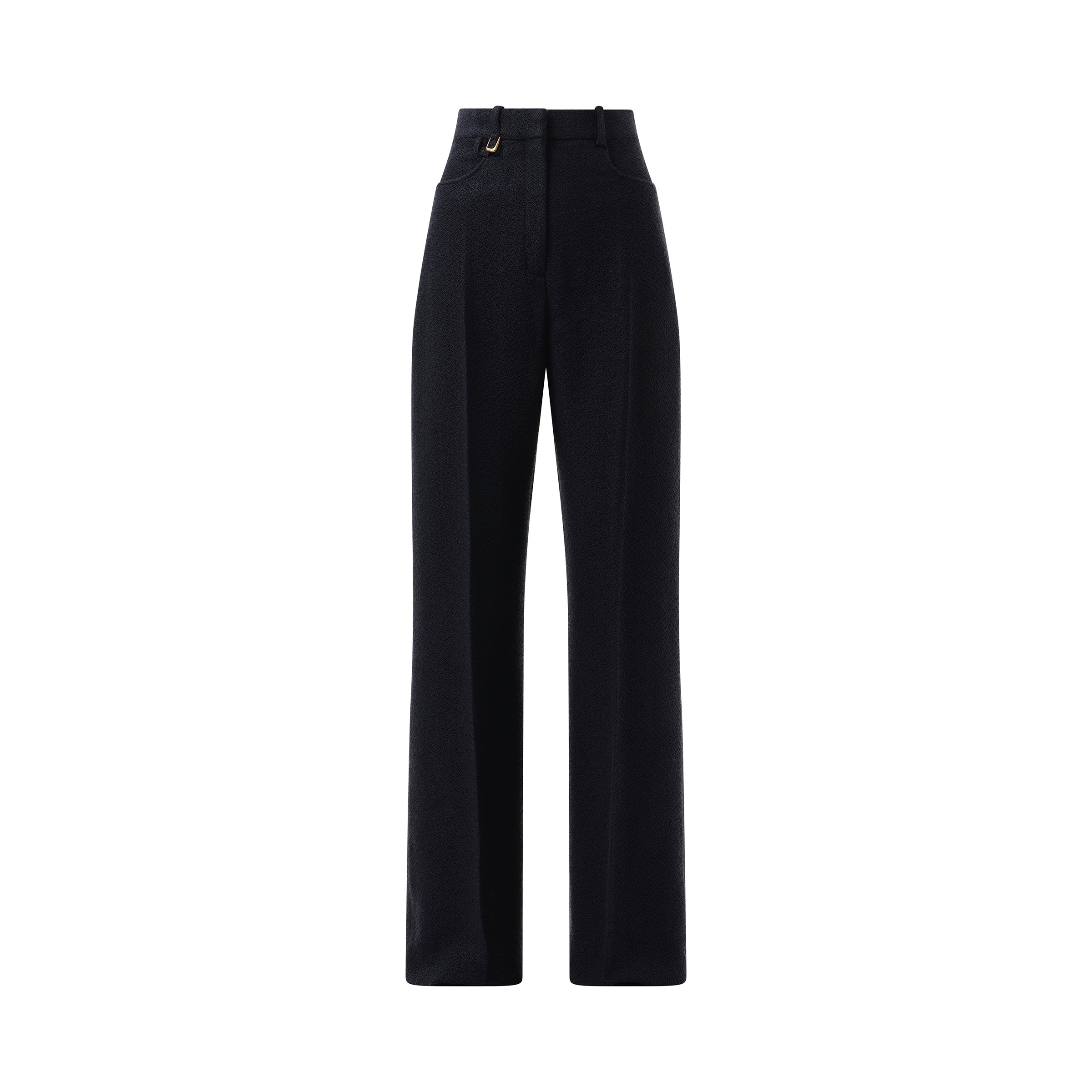 Le Pantalon Sauge in Dark Navy - 2
