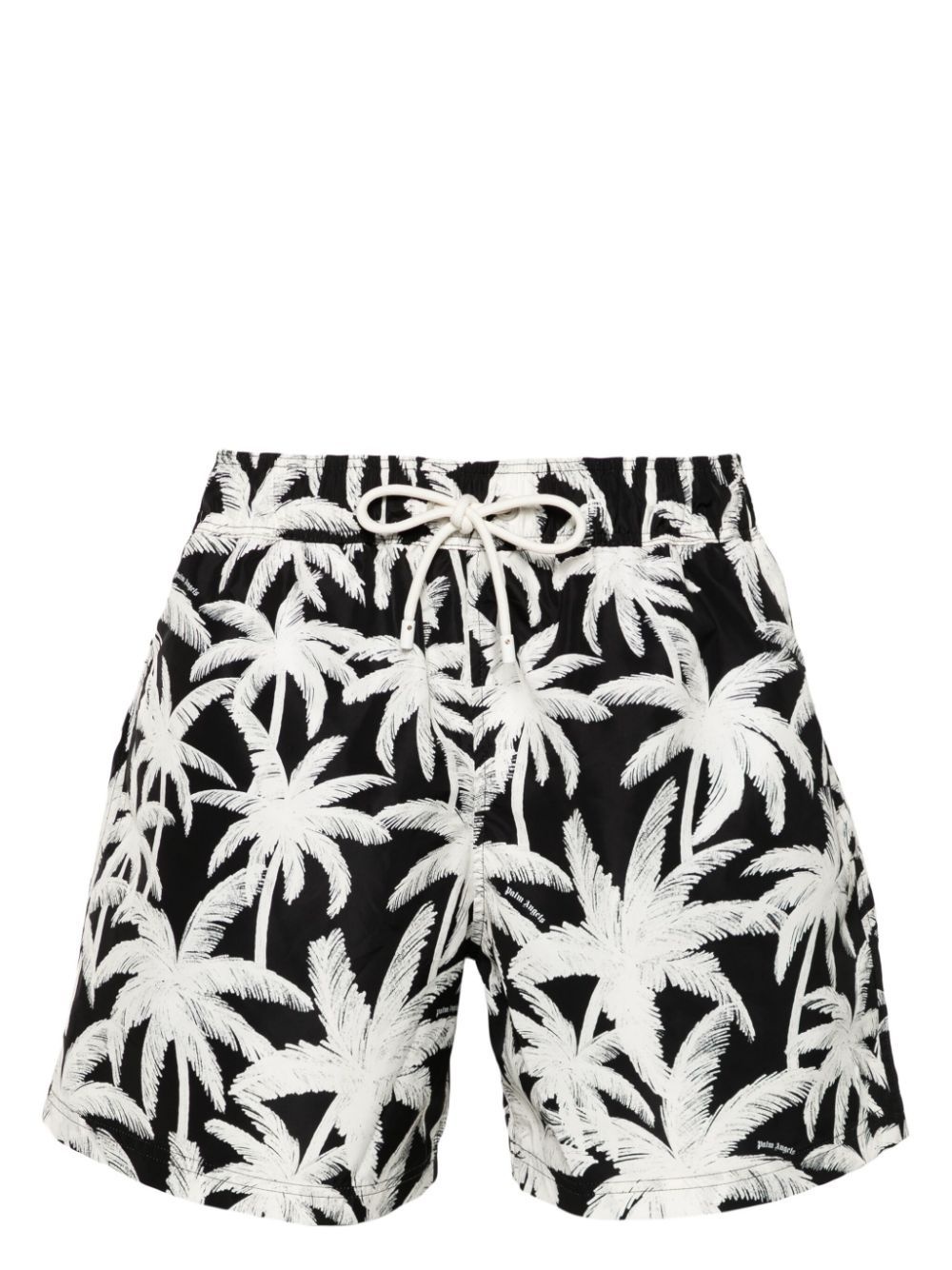 palm tree-print swim shorts - 1