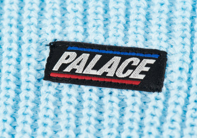 PALACE BASICS RIBBER BEANIE LIGHT BLUE outlook