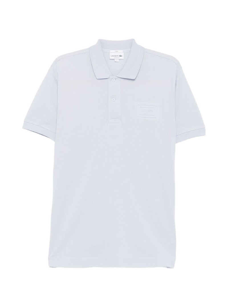 logo-embroidered polo shirt 1