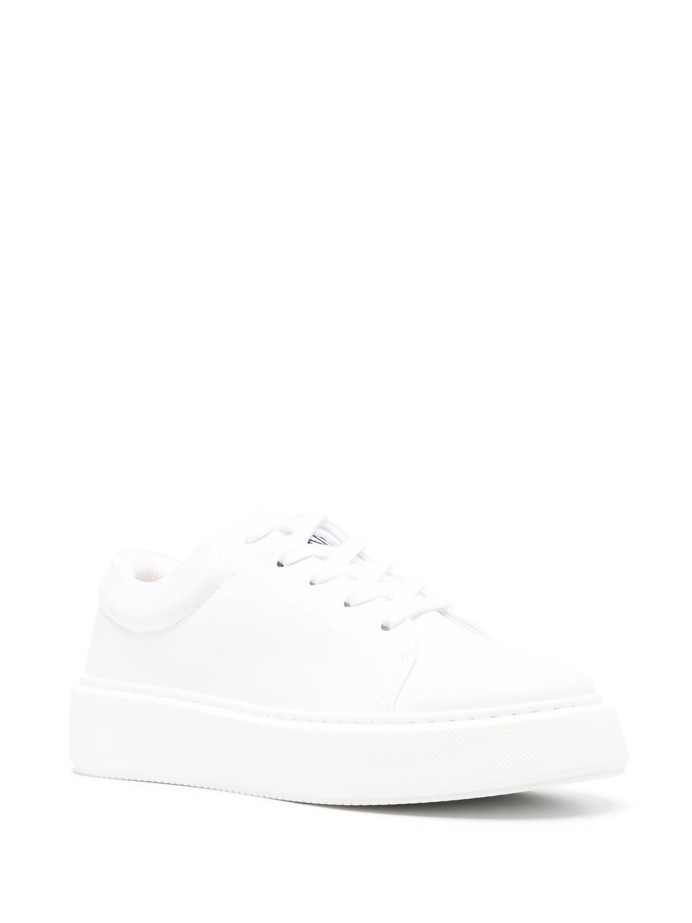 logo-patch low-top sneakers - 2