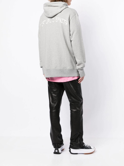 Junya Watanabe MAN logo drawstring hoodie outlook