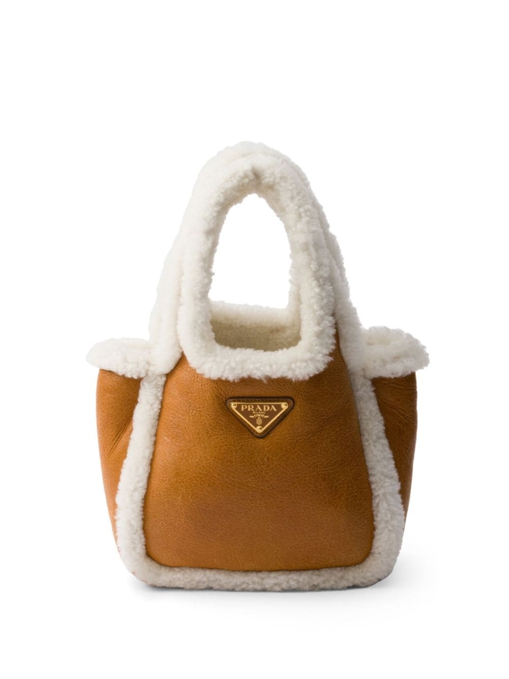 Shearling mini bag - 1