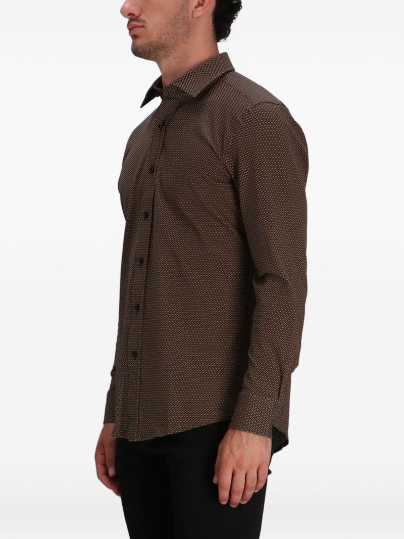 geometric-print cotton shirt 3