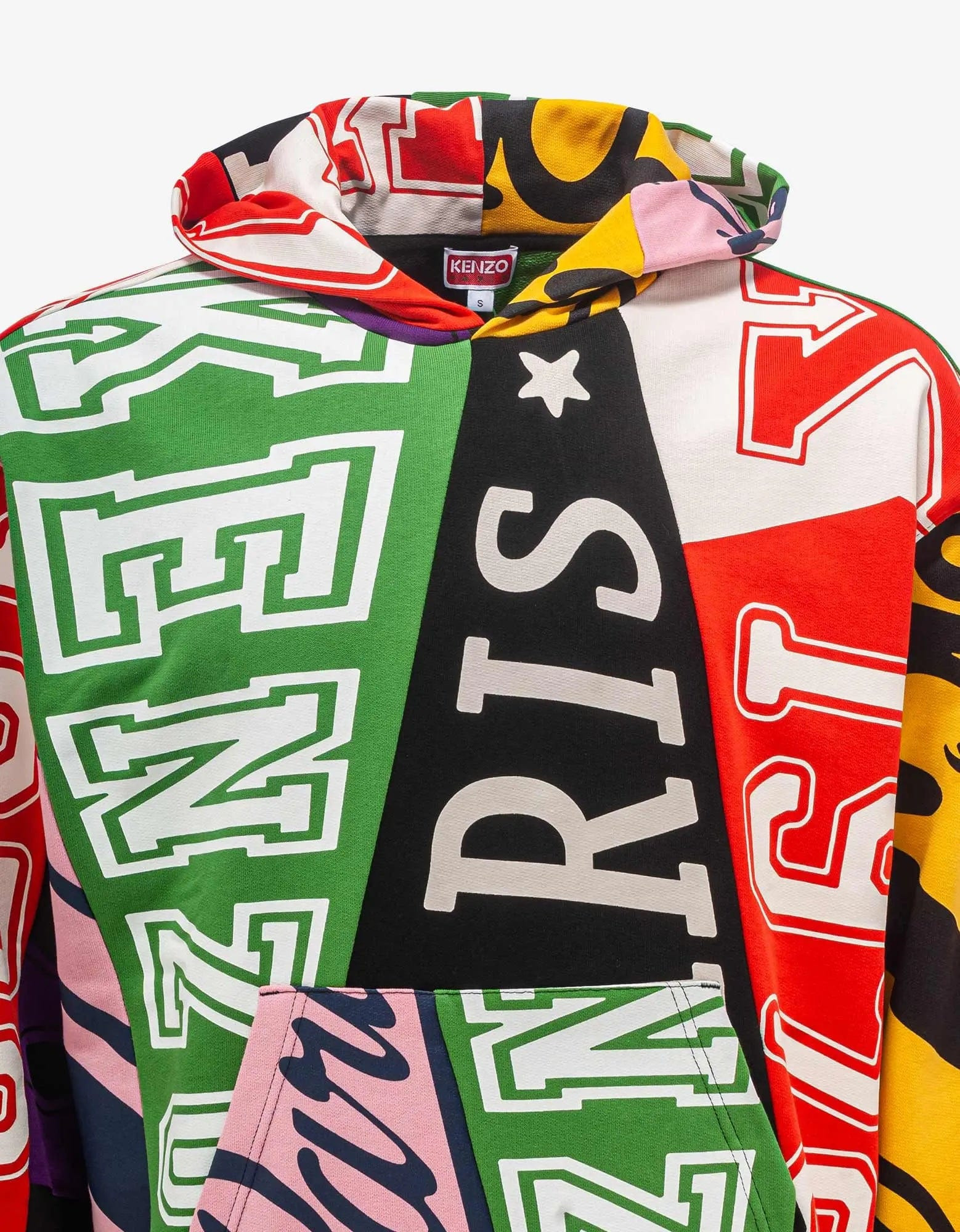 Kenzo Multicolour 'Kenzo Flag' Hoodie - 3