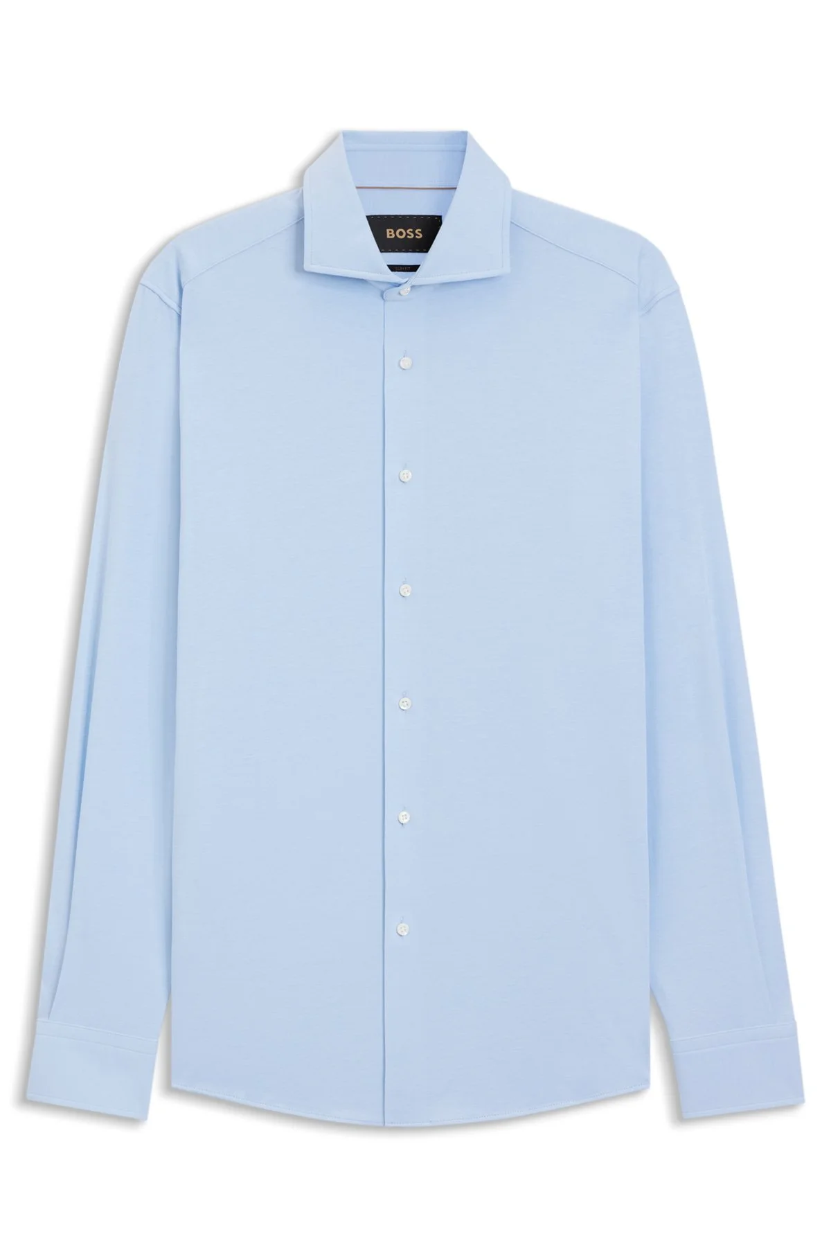 SLIM-FIT SHIRT IN A WRINKLE-RESISTANT COTTON BLEND - 1