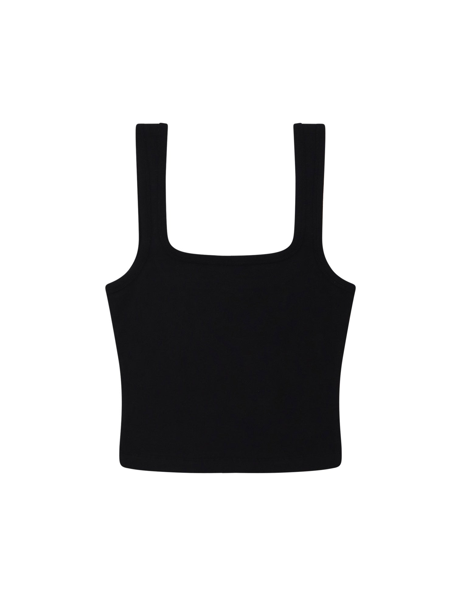 Square Neck Cotton Top - 2