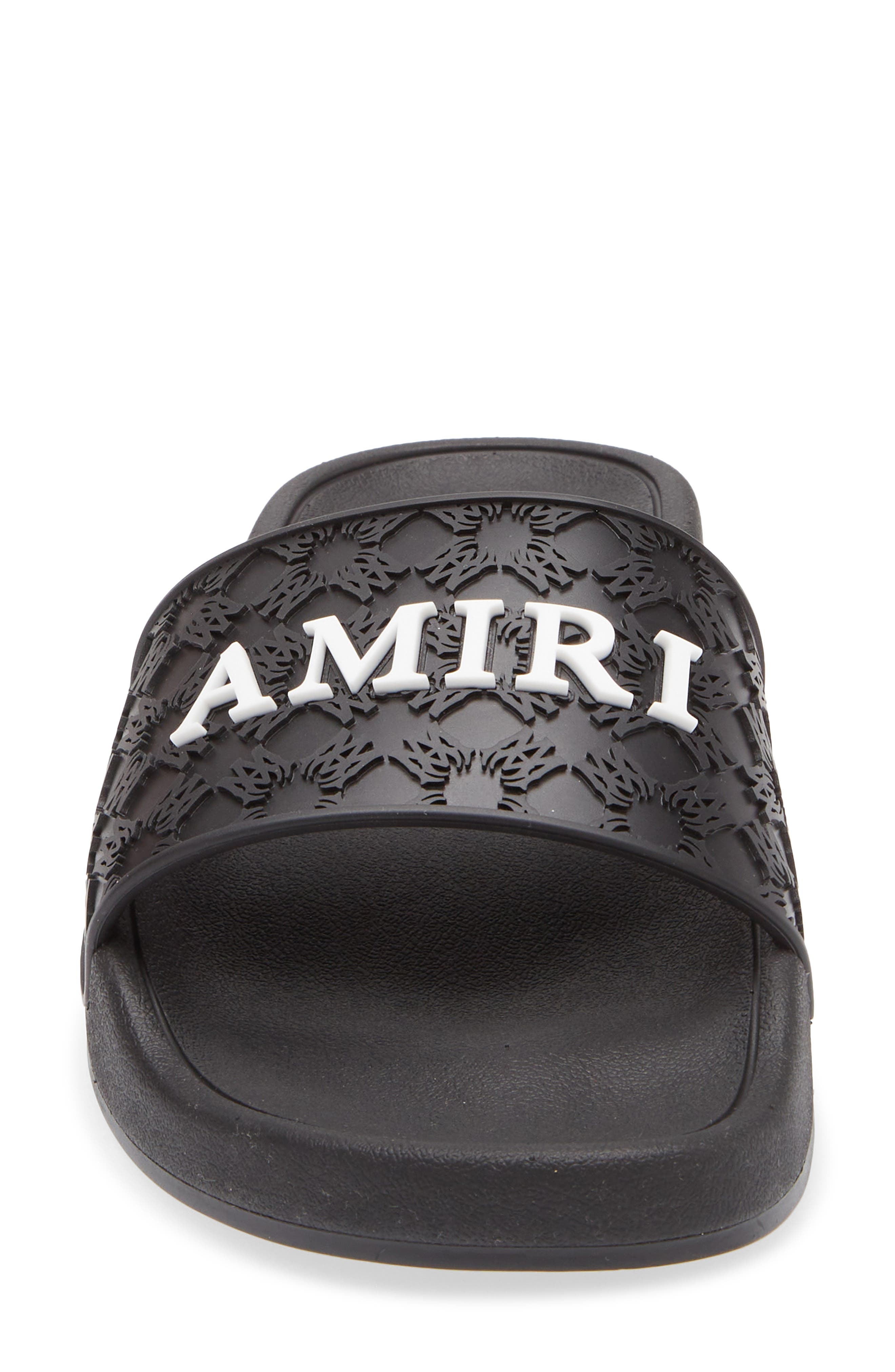 AMIRI MA Quad Slide Sandal in Black at Nordstrom - 4