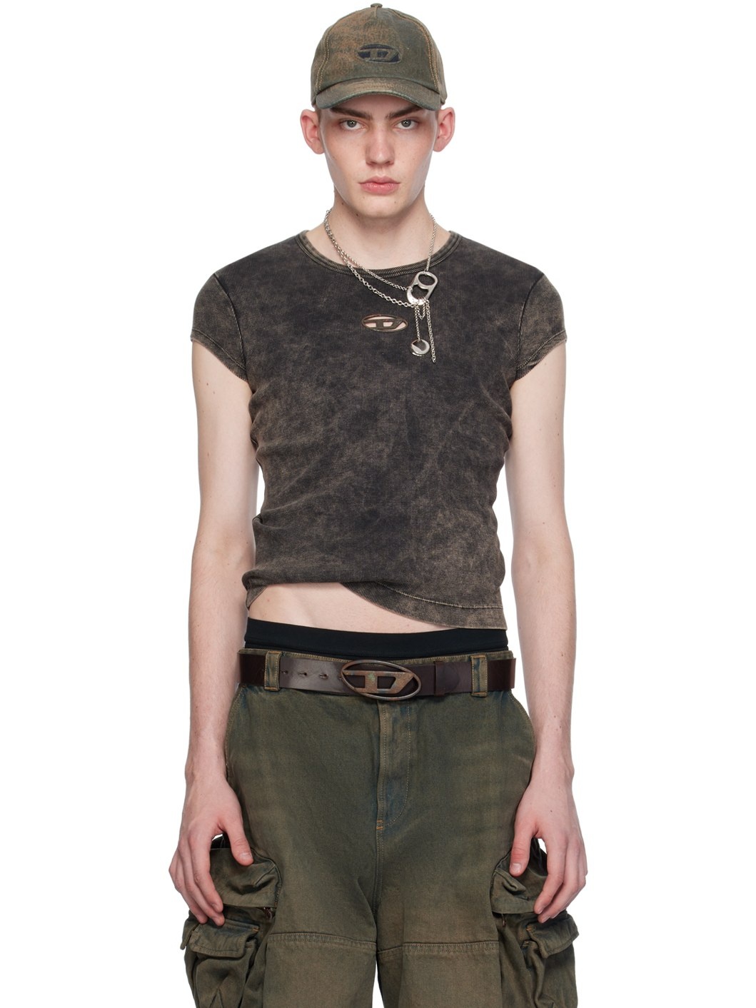 SSENSE Exclusive Brown T-Shirt - 1
