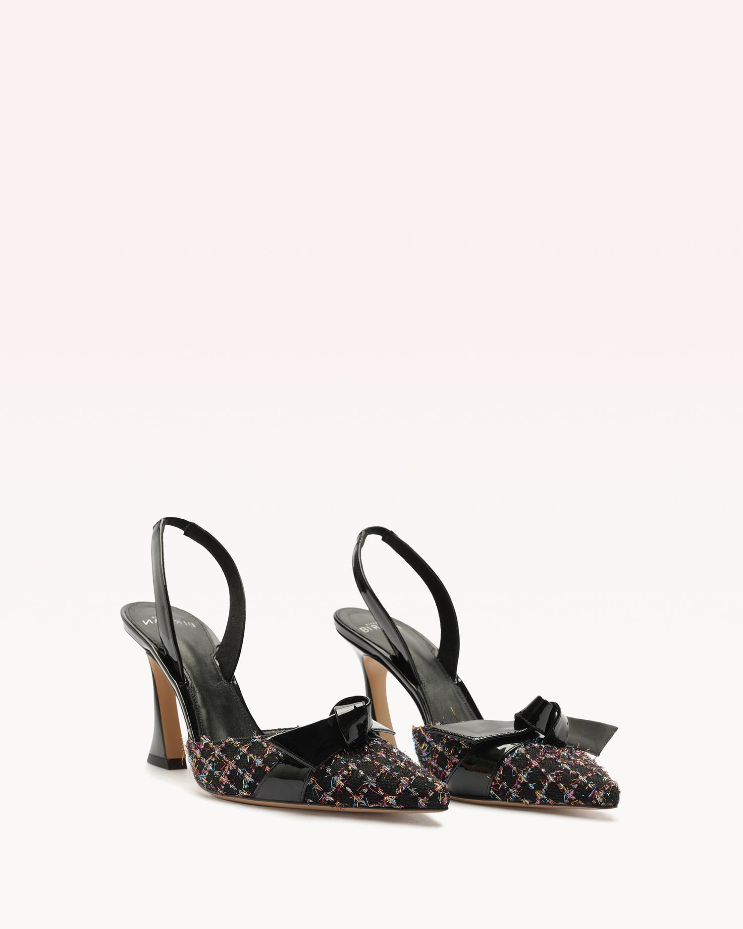 CLARITA BELL SLINGBACK 85 TWEED MULTICOLOR - 2