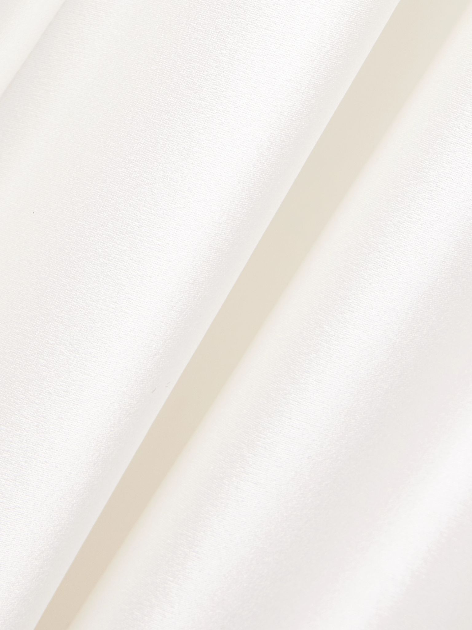 Embellished silk-satin midi dress Off-white - 4