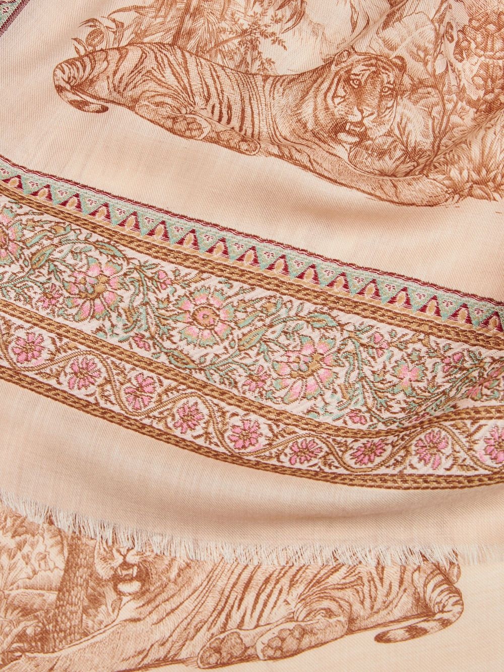 paisley-print scarf - 2