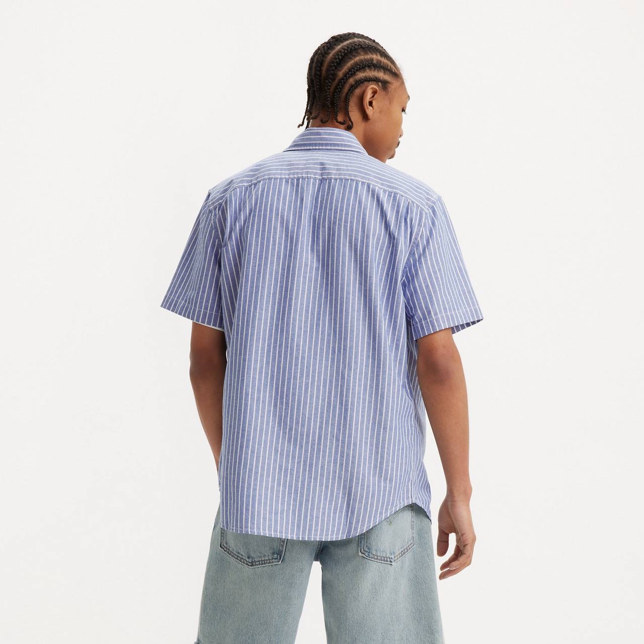 SHORT SLEEVE CLASSIC STANDARD FIT SHIRT - 3