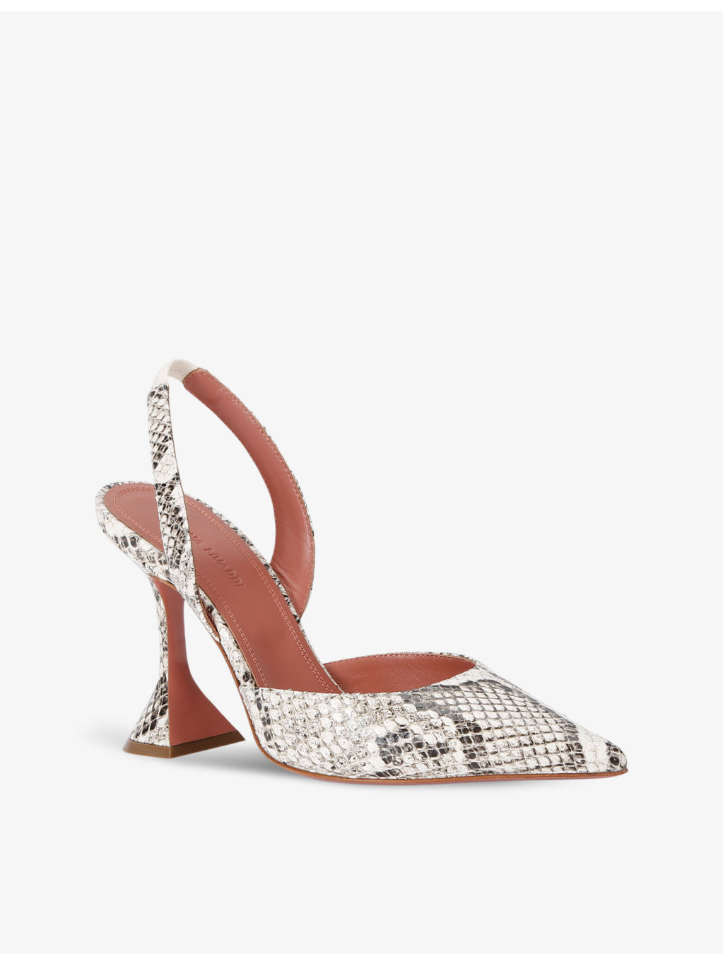 Holli 95 leather slingback heels - 3